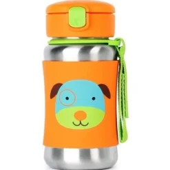 Skip Hop Zoo Stainless Steel Straw Bottle